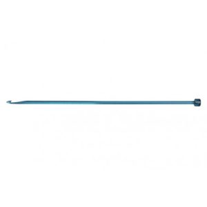 KnitPro Trendz Enkelt Hæklenål Akryl 30cm 5,50mm Turquoise til Tunesis