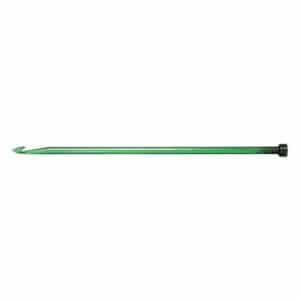 KnitPro Trendz Enkelt Hæklenål Akryl 30cm 9,00mm Green til Tunesisk hæ