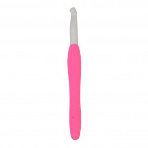 Hæklenål Clover Amour 8,0 mm US L/11 Neon Pink