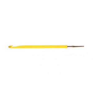 KnitPro Trendz Udskiftelige Hæklenåle Akryl 6,00mm Yellow til Tunesisk